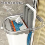 Tidytech small flat mop and bucket set with wringer for home