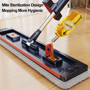 Tidytech 40cm/50cm flat mop with wringer