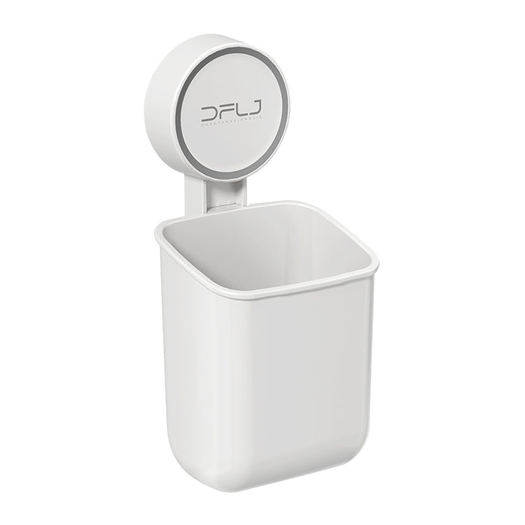 white toothbrush holder wall mount storage boxes bin