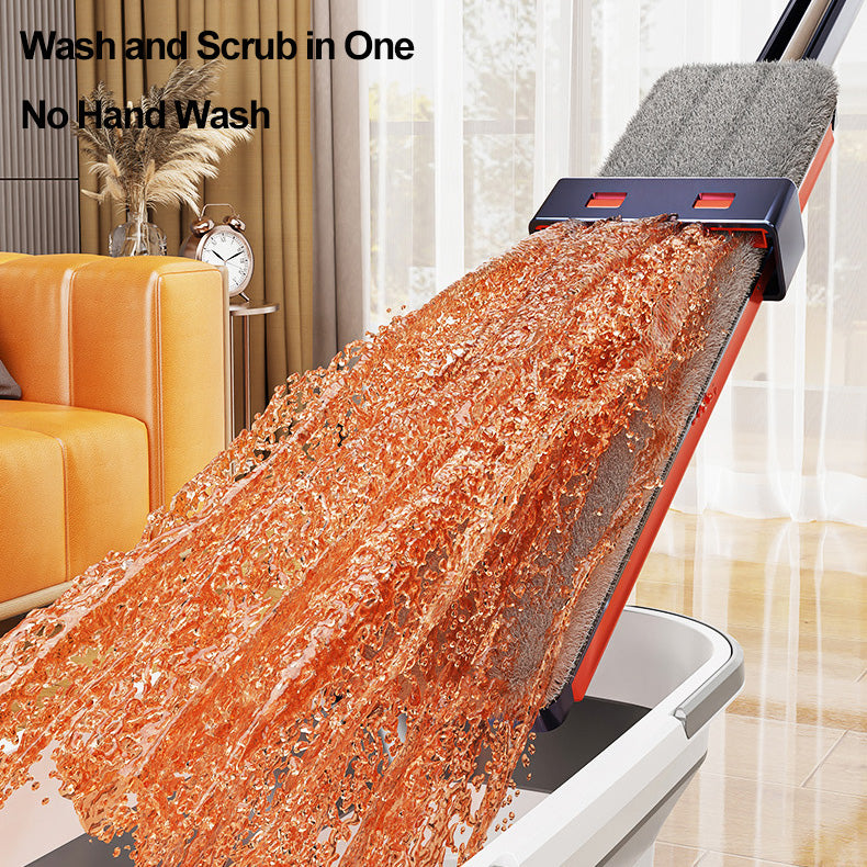 Tidytech 40cm/50cm flat mop with wringer