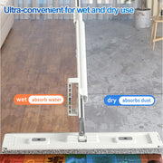Tidytech lightweight wet and dry flat mop with wringer