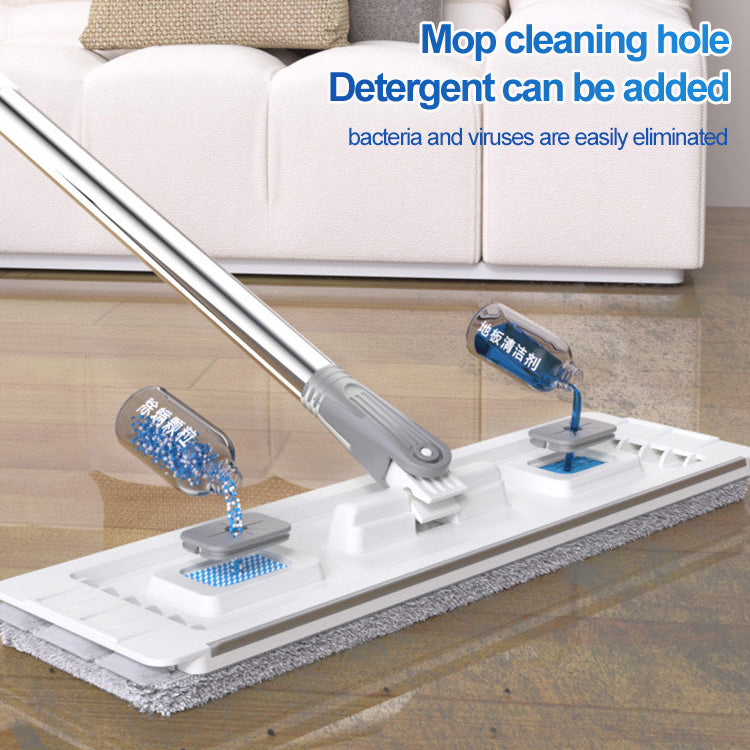 Tidytech lightweight wet and dry flat mop with wringer
