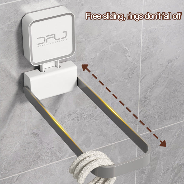wall mounted foldable towel cloth hanger storage rack