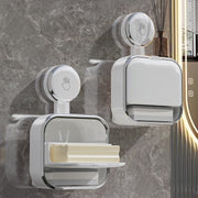 wall mounted soap dish holder flip top soap boxes