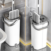 Tidytech small flat mop and bucket set with wringer for home