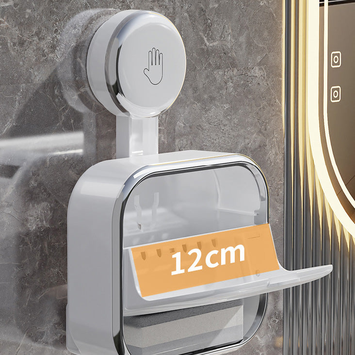 wall mounted soap dish holder flip top soap boxes