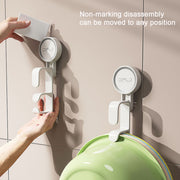 double layer washbasin wall holder wash basin hook