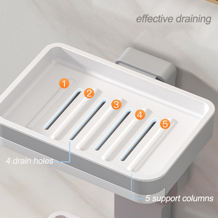 suction cup wall mounted shower soap bar dish holder