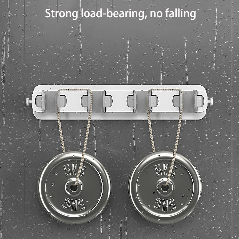 wall mounted mop and broom hooks holder