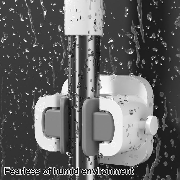 wall mounted mop and broom hooks holder