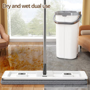 Tidytech small flat mop and bucket set with wringer for home
