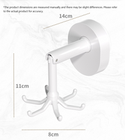 360 rotating foldable folding wall hooks