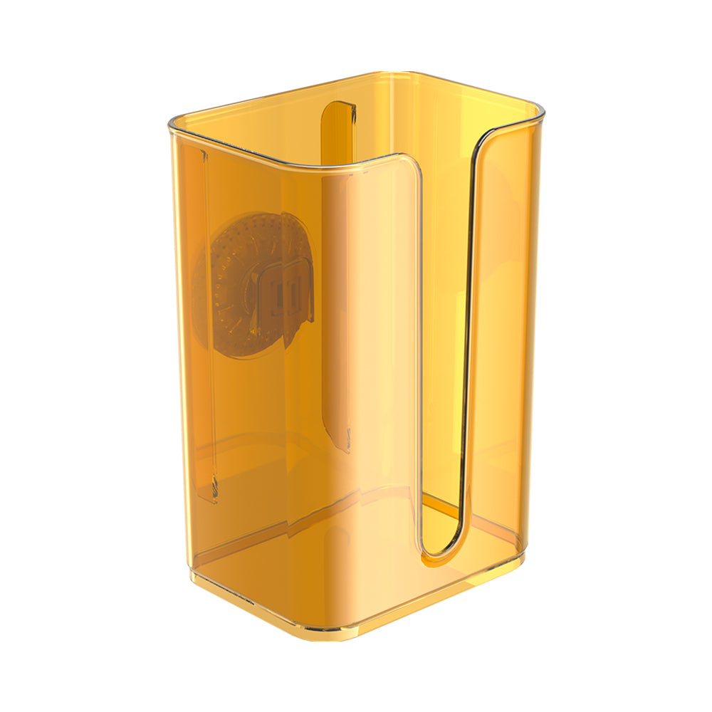 vacuum suction wall mounted clear facial tissue box covers