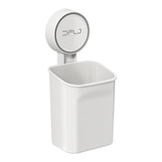 white toothbrush holder wall mount storage boxes bin