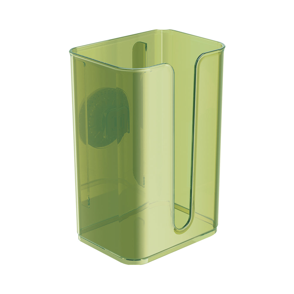 vacuum suction wall mounted clear facial tissue box covers