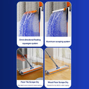 Tidytech flat mop and bucket with wringer set