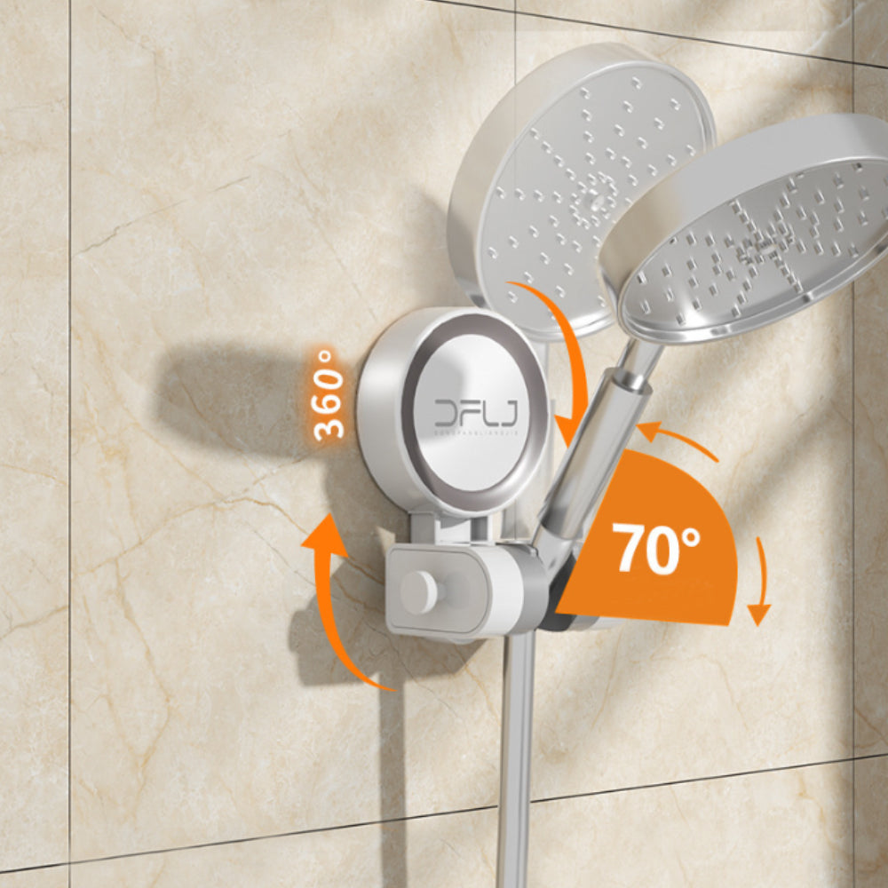 suction cup handheld shower head holder wall bracket