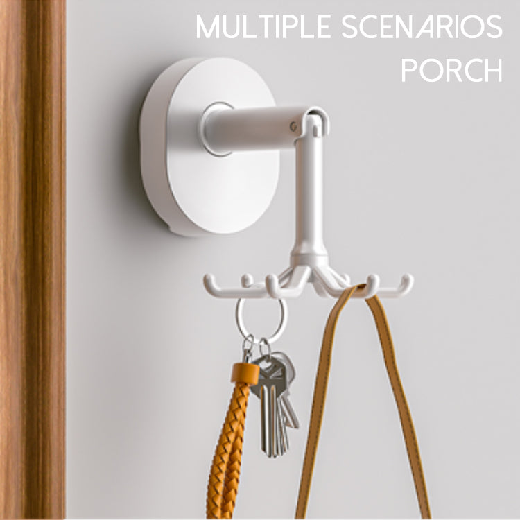 360 rotating foldable folding wall hooks
