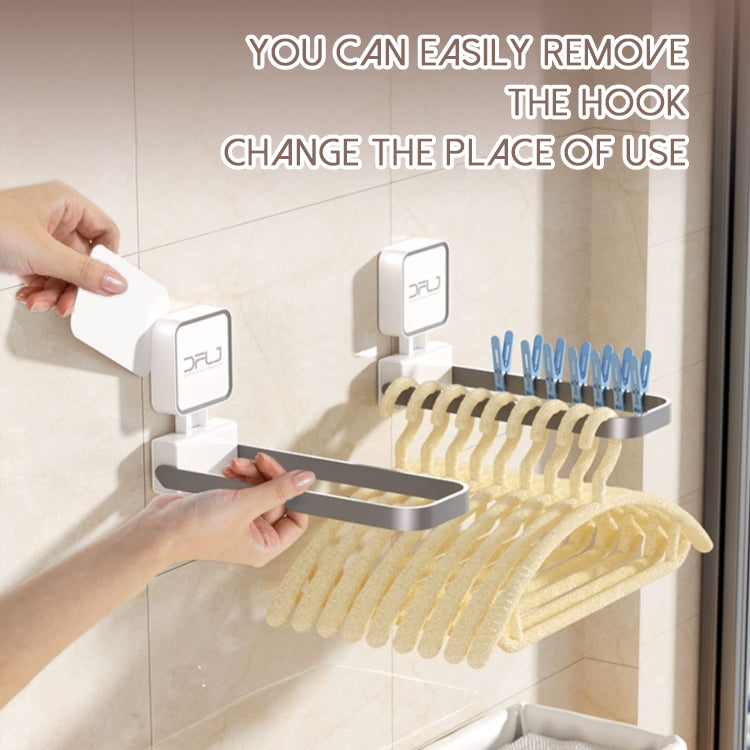 wall mounted foldable towel cloth hanger storage rack