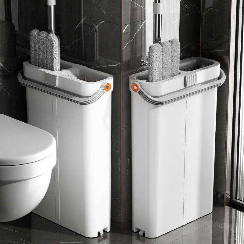 Tidytech microfiber flat mop with naroow bucket
