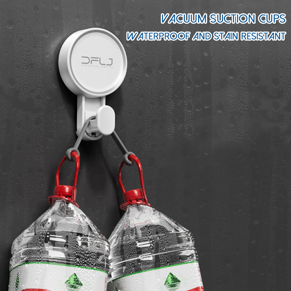 3pack bathroom window hooks with suction cups