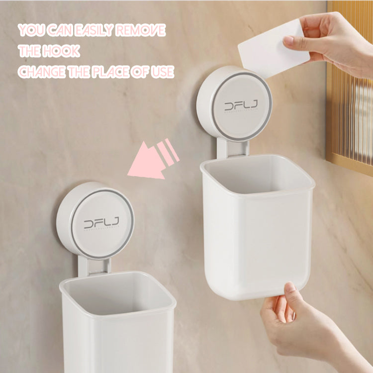 white toothbrush holder wall mount storage boxes bin