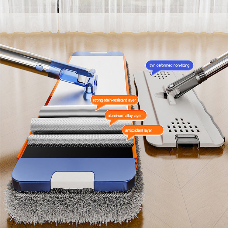 Tidytech microfiber flat mop and bucket with wringer set