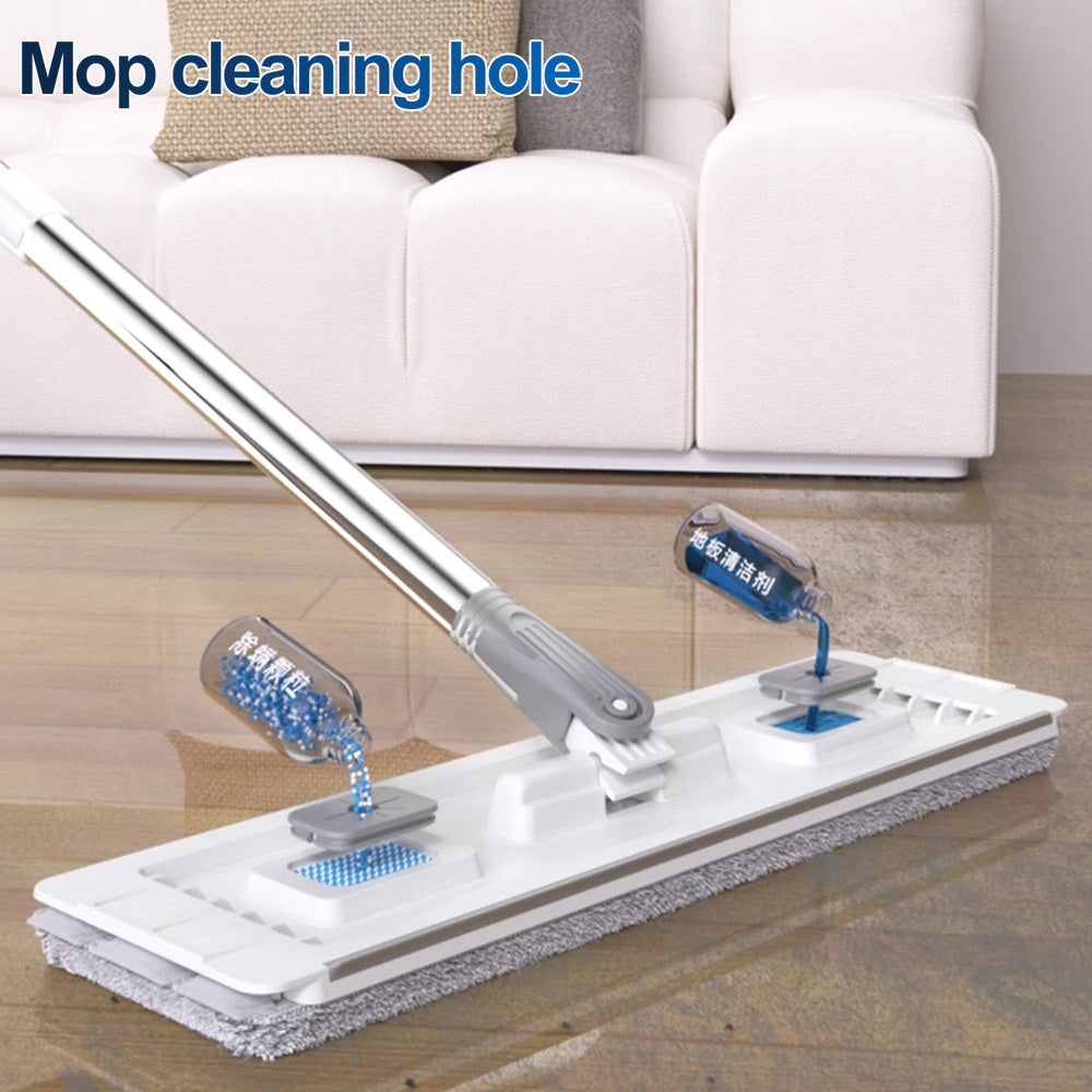 Tidytech flat floor mop and bucket set