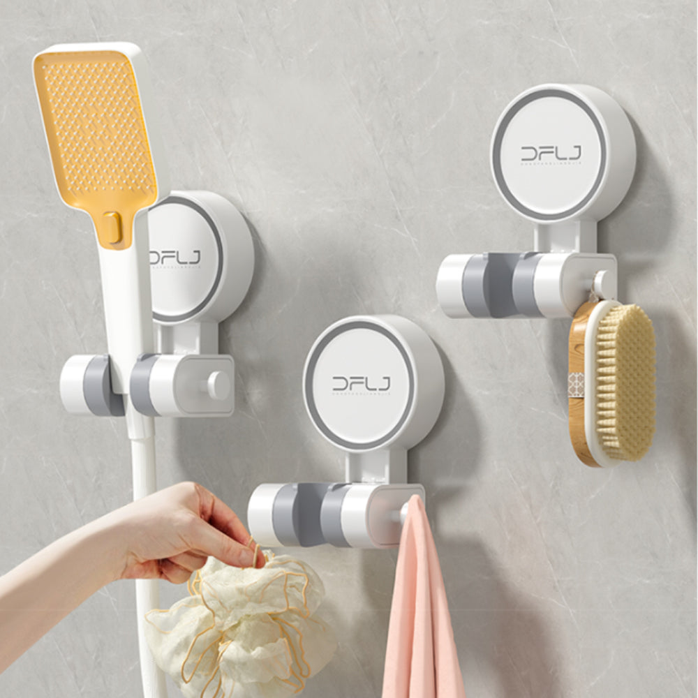 suction cup handheld shower head holder wall bracket