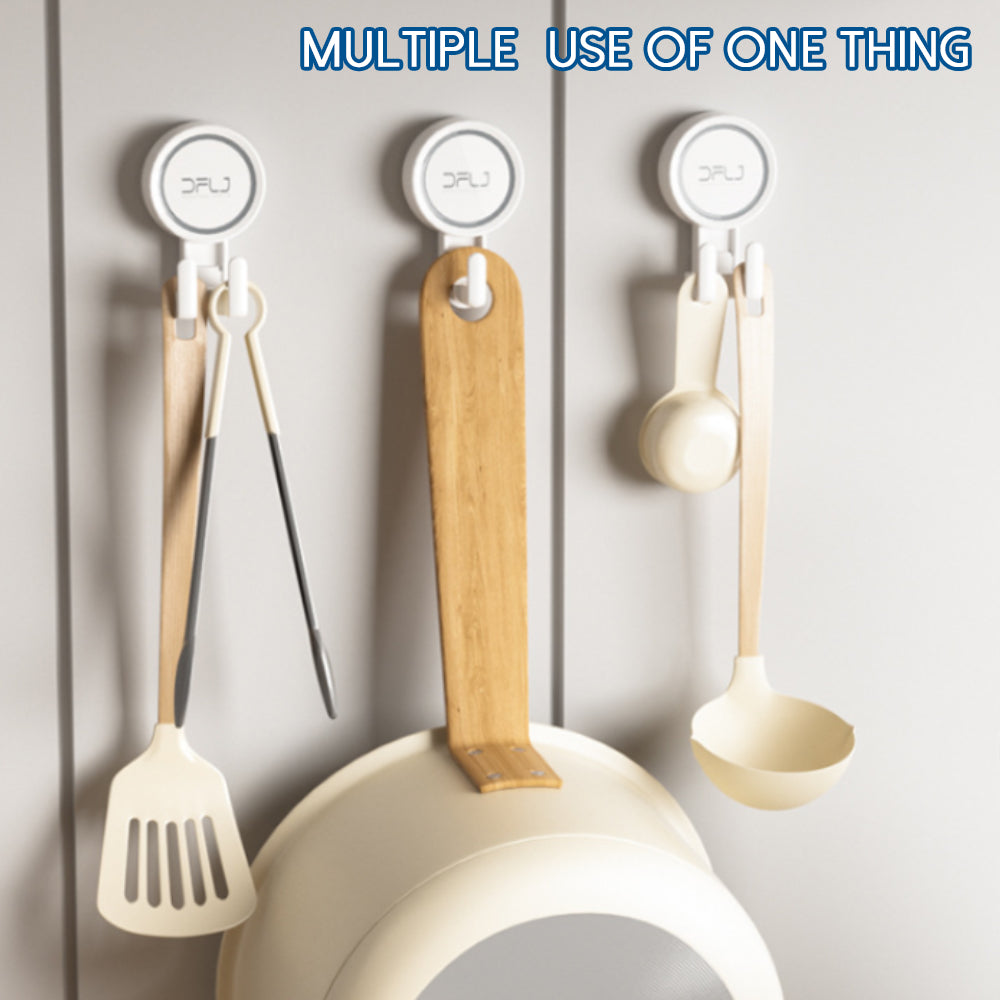 3pack shower suction cup wall hooks