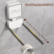 wall mounted foldable towel cloth hanger storage rack