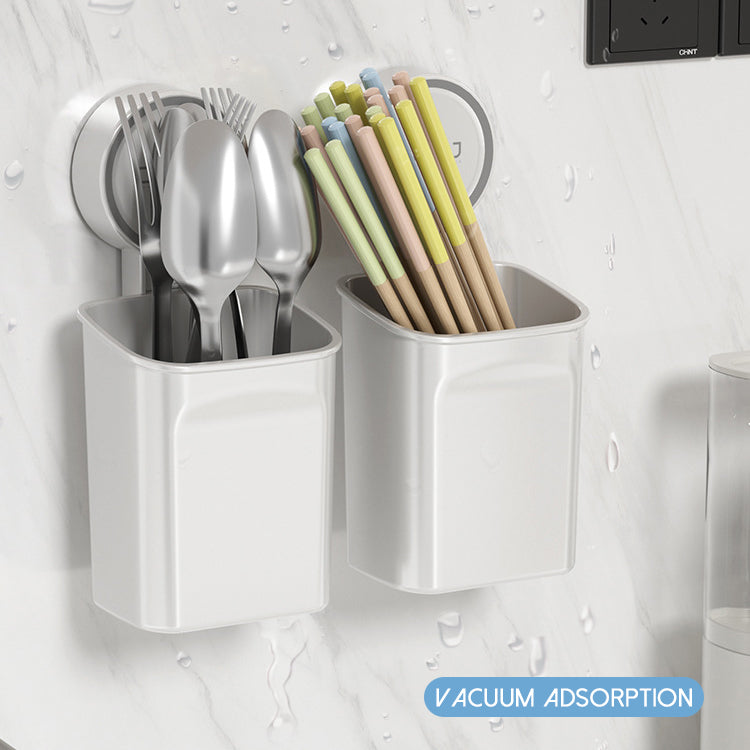 white toothbrush holder wall mount storage boxes bin