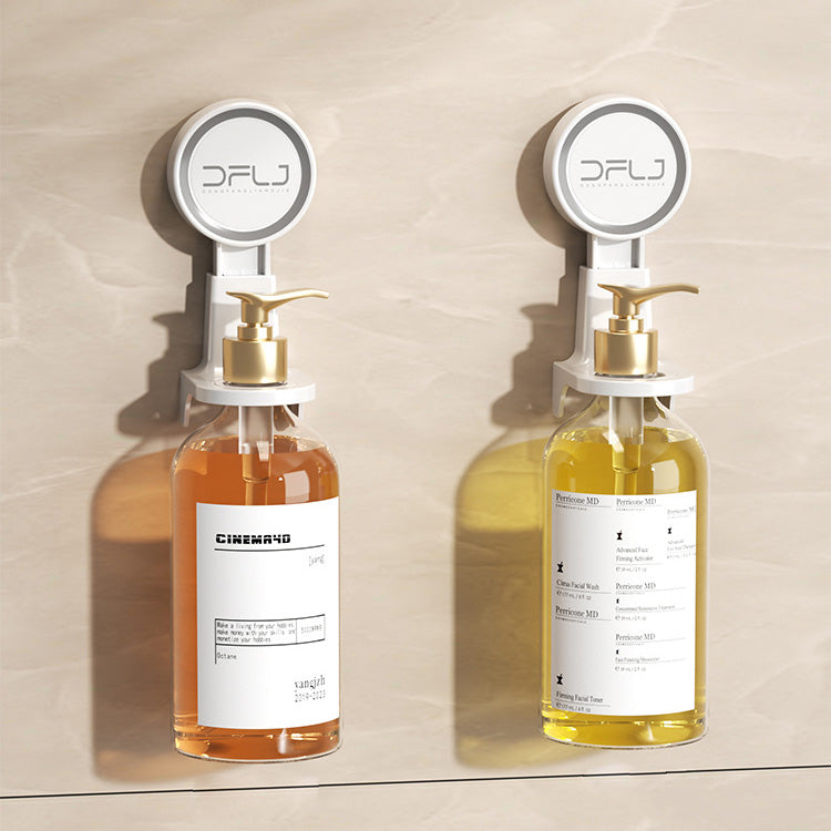 no drilling hanging shower gel bottle holder