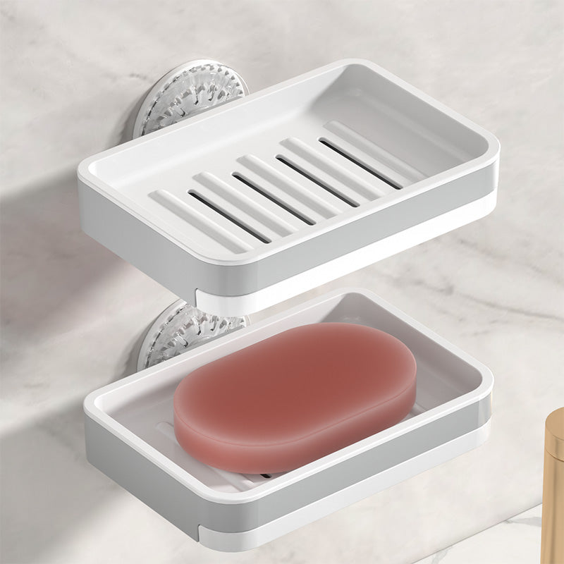 suction cup wall mounted shower soap bar dish holder