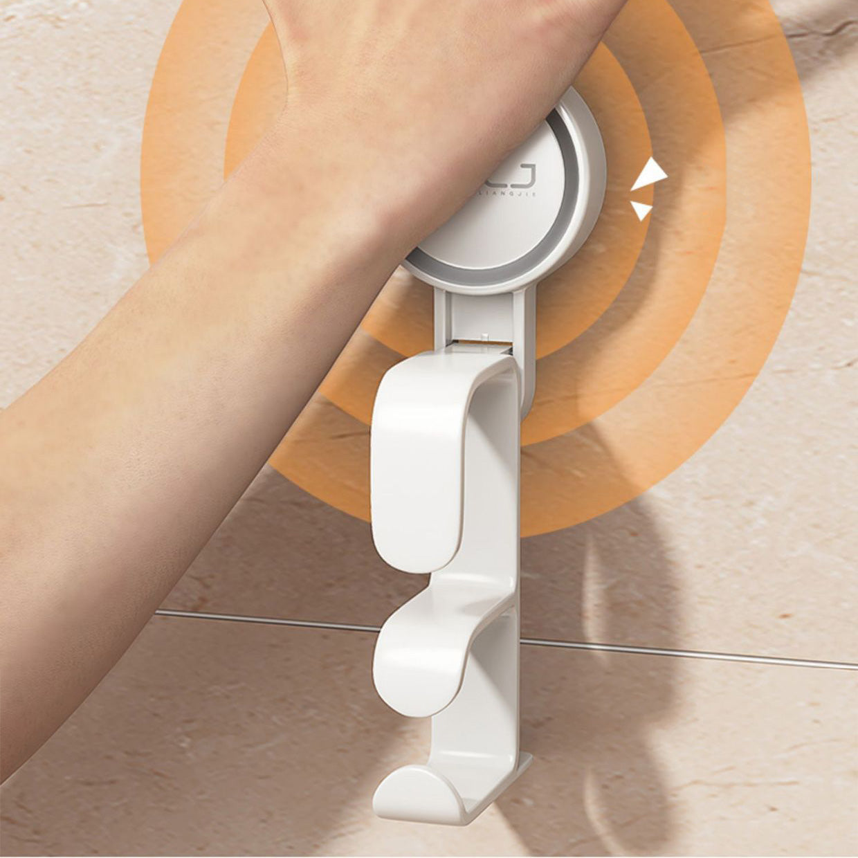double layer washbasin wall holder wash basin hook