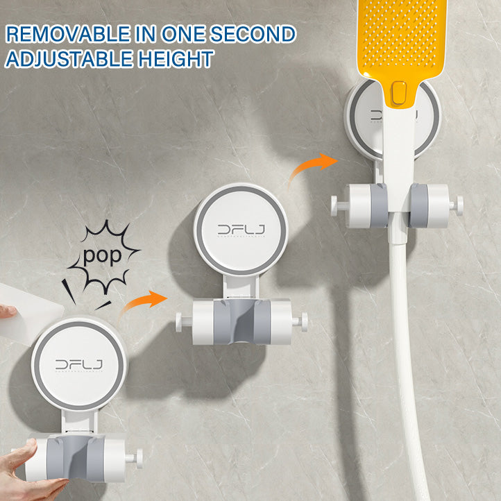 suction cup handheld shower head holder wall bracket