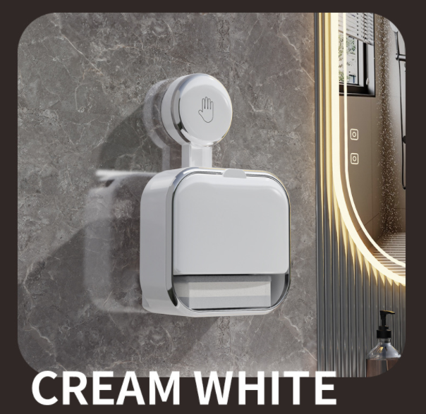 wall mounted soap dish holder flip top soap boxes
